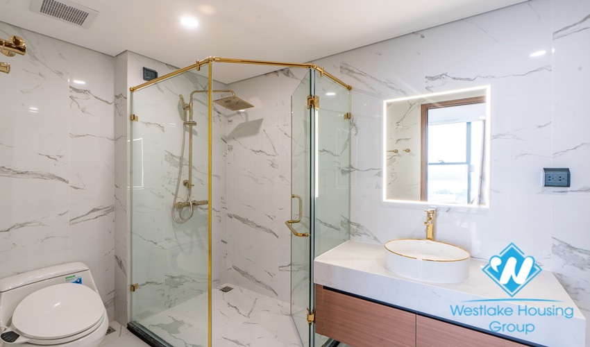 High floor three bedrooms apartment for rent in Sunshine City, Tay Ho
